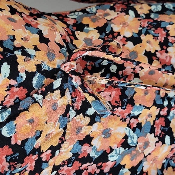 Wild Fable Floral Long Sleeve Dress SZ S - Picture 2 of 13